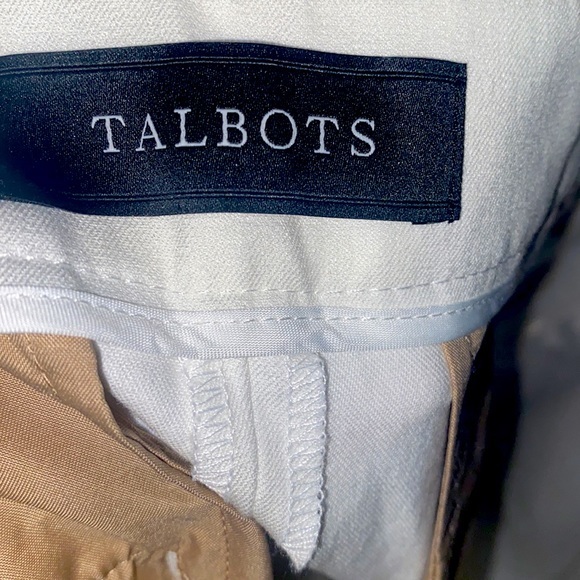 Talbots Chatham Ankle Pants in White Size 6 petit - Picture 4 of 7